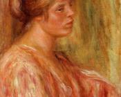 皮埃尔奥古斯特雷诺阿 - Portrait of a Woman